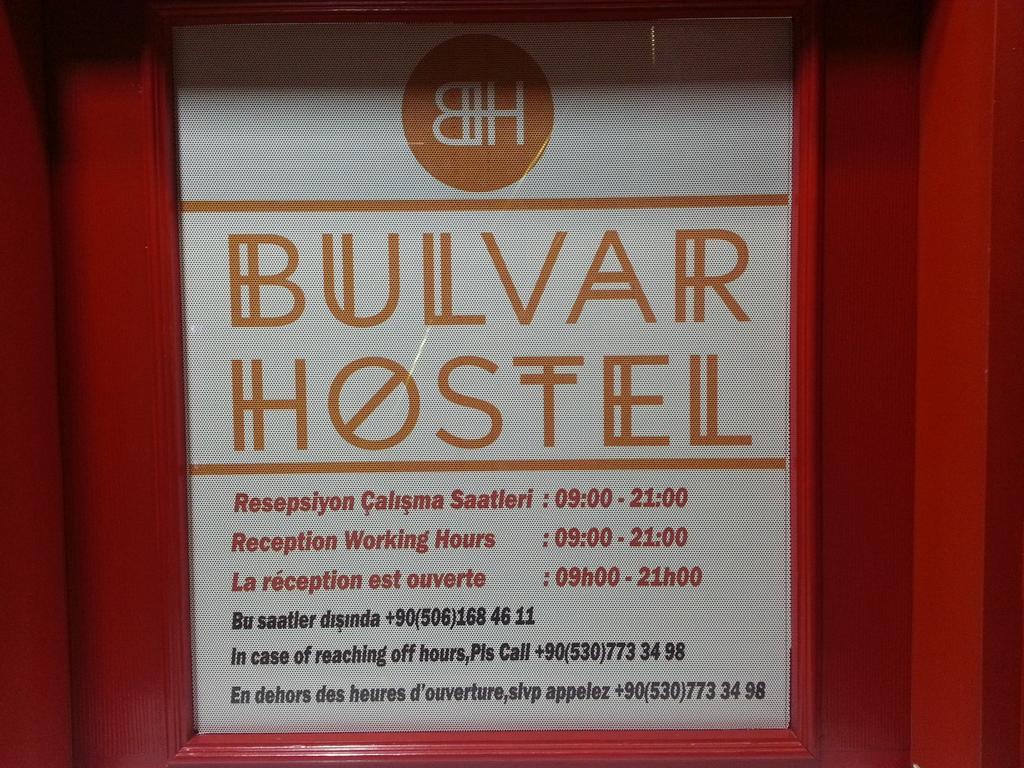 Bulvar Hostel Eskisehir Exterior foto